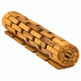 Bath Mats Natural 55 x 80 cm Solid Acacia Wood - Top-Down View
