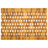 Bath Mats Natural 55 x 80 cm Solid Acacia Wood