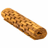 Bath Mats Natural 65 x 100 cm Solid Acacia Wood - Top-Down View