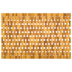 Bath Mats Natural 65 x 100 cm Solid Acacia Wood
