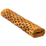 Bath Mats Natural 95 x 140 cm Solid Acacia Wood - Top-Down View