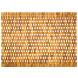 Bath Mats Natural 95 x 140 cm Solid Acacia Wood - Rear View