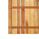 Garden Pathway 3 pcs Natural 200 x 50 cm Solid Acacia Wood - Low Angle