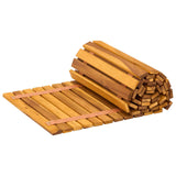 Garden Pathway Manual Natural 200 x 40 cm Solid Acacia Wood - Front View