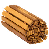 Garden Pathway Manual Natural 200 x 40 cm Solid Acacia Wood - Side View