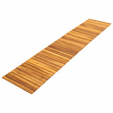 Garden Pathway Manual Natural 200 x 40 cm Solid Acacia Wood - Top-Down View