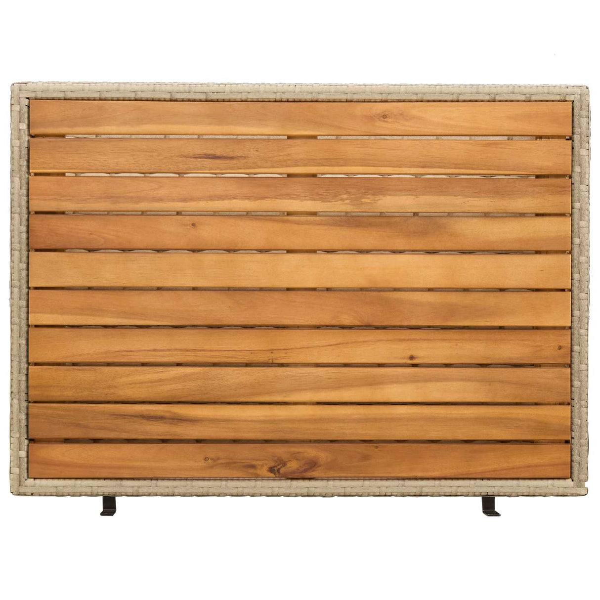 Cabinet Beige 70 x 50 x 87 cm Polyester and Roly Rattan
