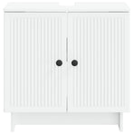 Bathroom Sink Cabinet UTRECHT White 59.5 x 31.5 x 59 cm