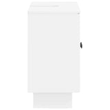 Bathroom Sink Cabinet UTRECHT White 59.5 x 31.5 x 59 cm - Top-Down View
