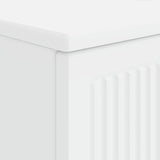 Bathroom Sink Cabinet EDE White 82 x 41 x 59 cm Engineered Wood - Close-Up Angle