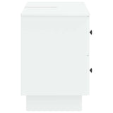 Bathroom Sink Cabinet EDE White 82 x 41 x 59 cm Engineered Wood - Top-Down View