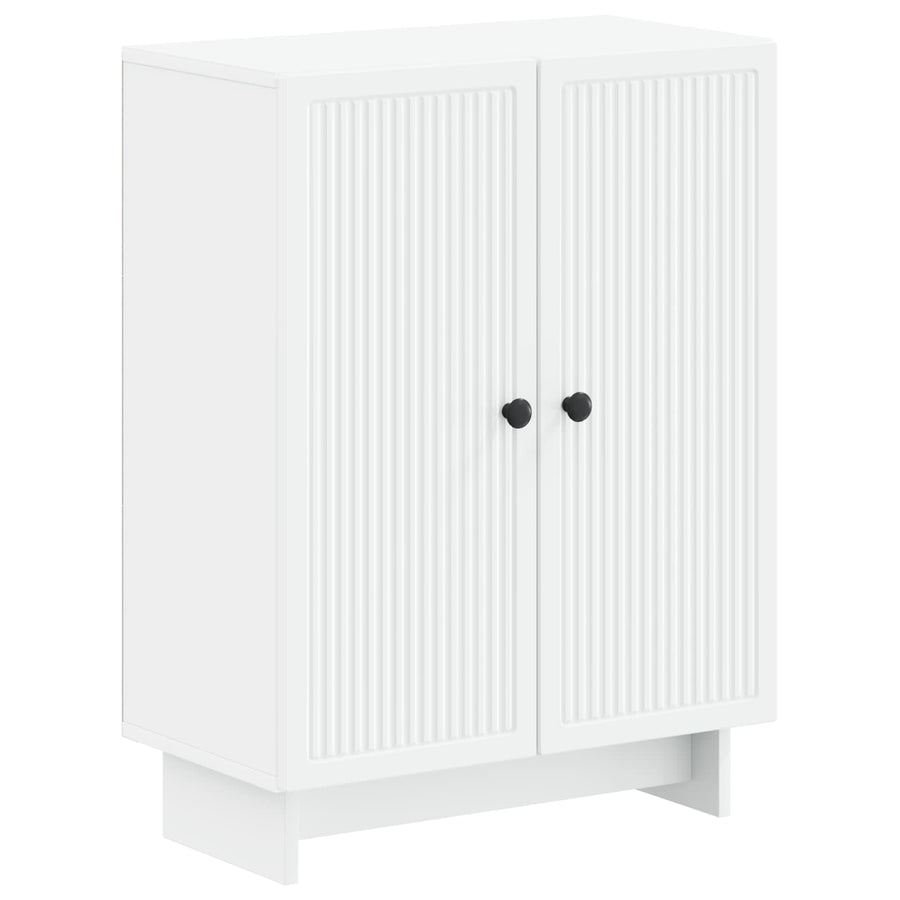 Bathroom Storage Cabinet EDE White 59.5 x 31 x 80 cm