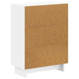 Bathroom Storage Cabinet EDE White 59.5 x 31 x 80 cm