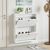 Wall-Mounted Shoe Cabinet EDE 71 x 17 x 86 cm Engineered Wood