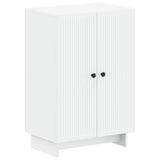 Shoe Cabinet EDE 59.5 x 39.5 x 90 cm Engineered Wood White