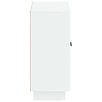 Shoe Cabinet EDE 59.5 x 39.5 x 90 cm Engineered Wood White