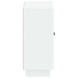 Shoe Cabinet EDE 59.5 x 39.5 x 90 cm Engineered Wood White - Top-Down View