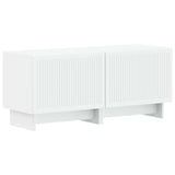 TV Cabinet White Engineered Wood
