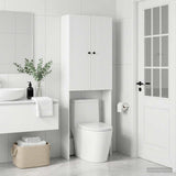 Toilet Cabinet EDE White 66 x 25.5 x 190 cm Engineered Wood