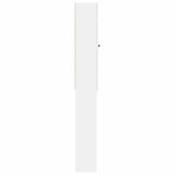 Toilet Cabinet EDE White 66 x 25.5 x 190 cm Engineered Wood