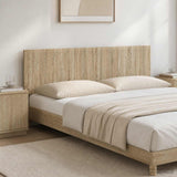 Wall-Mounted Headboard EDE Sonoma Oak Engineered Wood