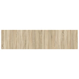 Wall-Mounted Headboard EDE Sonoma Oak Engineered Wood - Front View
