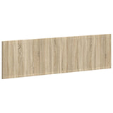 Wall-Mounted Headboard EDE Sonoma Oak Engineered Wood