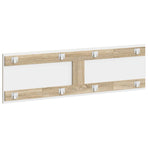 Wall-Mounted Headboard EDE Sonoma Oak Engineered Wood