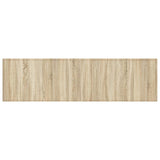 Wall-Mounted Headboard EDE Sonoma Oak Engineered Wood - Front View