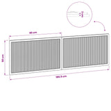 Wall-Mounted Headboard EDE Sonoma Oak Engineered Wood - Extra Image
