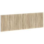 Wall-Mounted Headboard EDE Sonoma Oak Engineered Wood