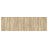 Wall-Mounted Headboard EDE Sonoma Oak Engineered Wood - Front View