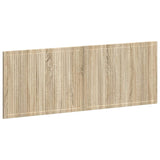 Wall-Mounted Headboard EDE Sonoma Oak Engineered Wood