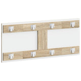 Wall-Mounted Headboard EDE Sonoma Oak Engineered Wood - Top-Down View