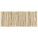 Wall-Mounted Headboard EDE Sonoma Oak Engineered Wood - Front View