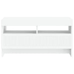 LED TV Cabinet EDE 81 x 35 x 43 cm White