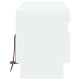 LED TV Cabinet White Engineered Wood