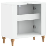 Bathroom Sink Cabinet ALKMAAR White 59.5 x 31.5 x 59 cm