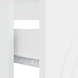 Bathroom Sink Cabinet ALKMAAR White 82 x 41 x 59 cm - Close-Up Angle