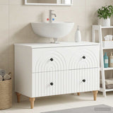 Bathroom Sink Cabinet ALKMAAR White 82 x 41 x 59 cm