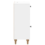 Bathroom Storage Cabinet ALKMAAR White 30 x 31 x 80 cm