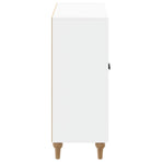 Bathroom Storage Cabinet ALKMAAR White 59.5 x 31 x 80 cm