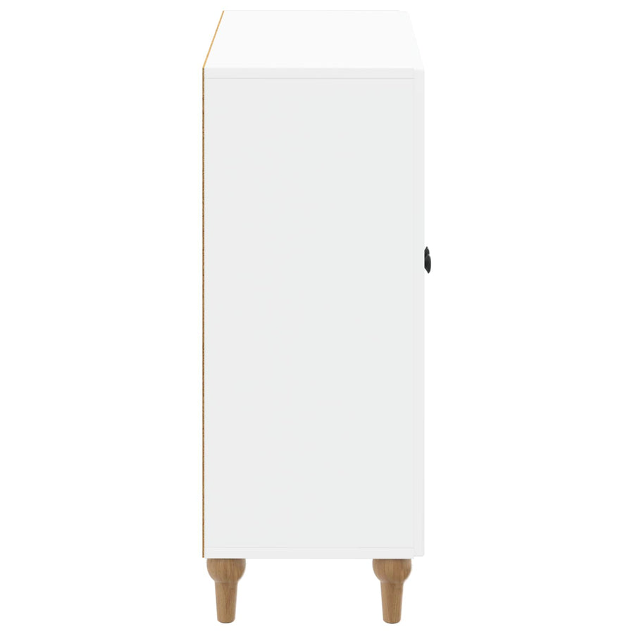 Bathroom Storage Cabinet ALKMAAR White 59.5 x 31 x 80 cm