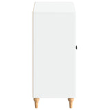 Shoe Cabinet ALKMAAR 59.5 x 39.5 x 90 cm Engineered Wood White