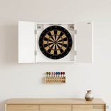 Dartboard Cabinet ARNHEM White 52.5 x 10.5 x 53.5 cm