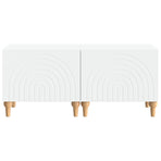 TV Cabinet White Engineered Wood