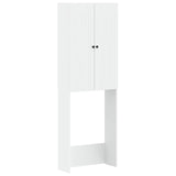 Toilet Cabinet ALKMAAR White 66 x 25.5 x 190 cm Engineered Wood