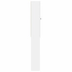 Toilet Cabinet ALKMAAR White 66 x 25.5 x 190 cm Engineered Wood