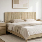 Wall-Mounted Headboard ALKMAAR Sonoma Oak Engineered Wood