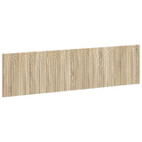 Wall-Mounted Headboard ALKMAAR Sonoma Oak Engineered Wood
